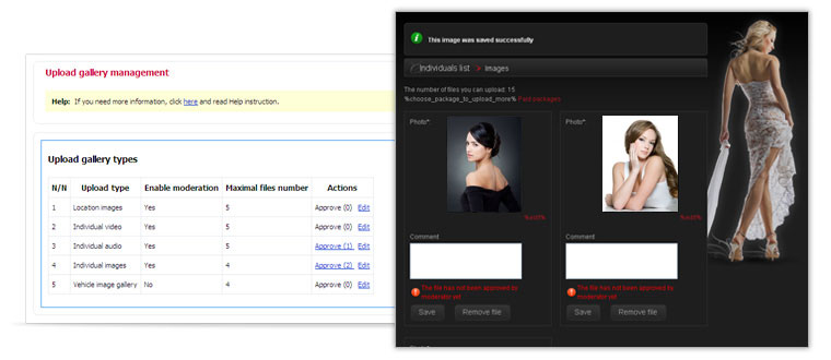 PG Model agency - ready-made modeling agency website. Start your own modeling agency!